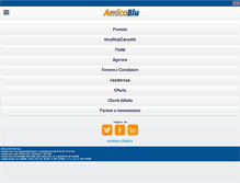 Tablet Screenshot of amicoblu.it